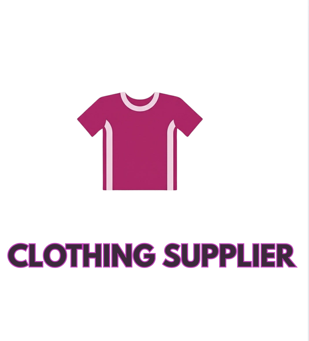 Designer Clothing Vendor